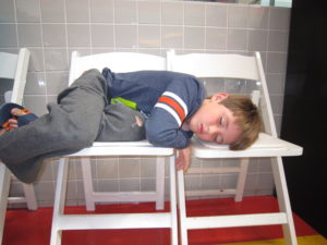 This was one of our first field trips and Patrick was still recovering from lack of sleep and long car rides.  Poor thing.  But he slept all the way home and until the next morning.  He felt great after that!!