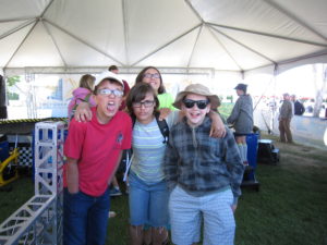 We met up with the Bennetts.  That made the fair twice as good!