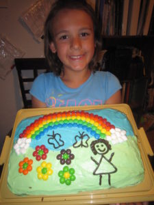 It was really fun making this cake.  I'm so glad Keri asked me to.